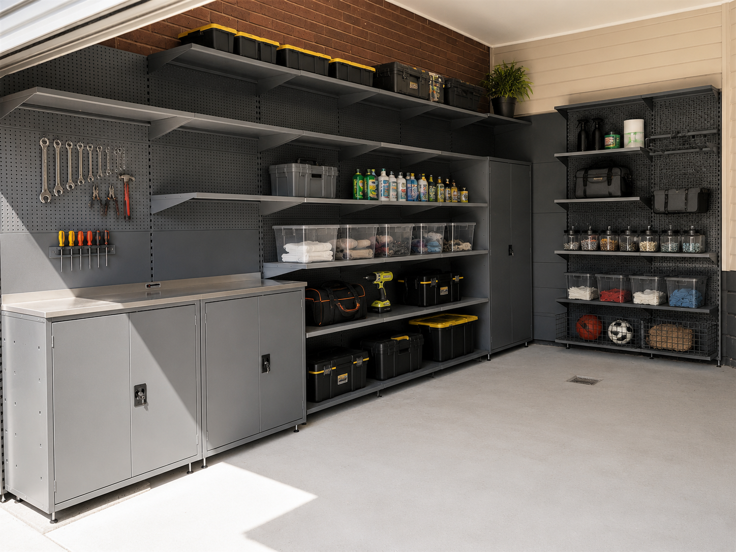 Garage setup 4
